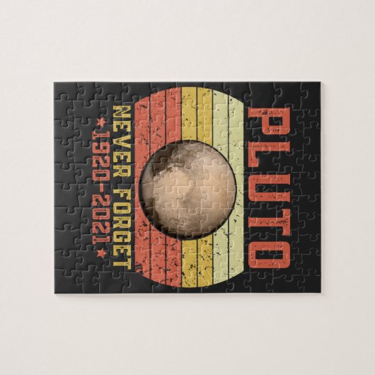 pluto NEVER FORGET Legpuzzel (Horizontaal)