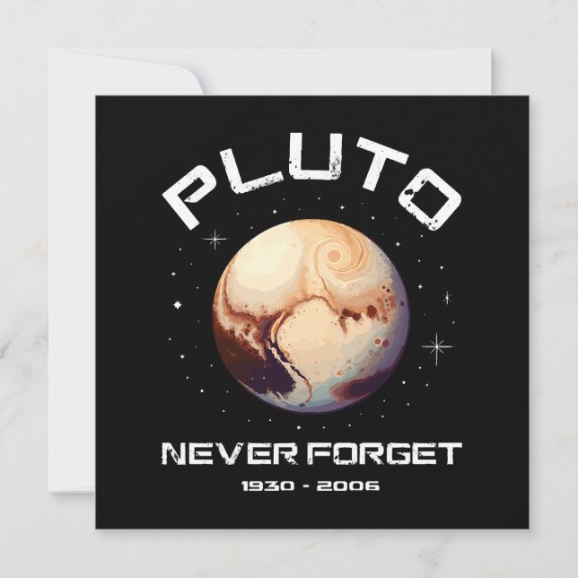 Pluto Nooit Vergeten (Voorkant)