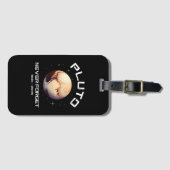 Pluto Nooit Vergeten Bagagelabel (Voorkant (horizontaal))