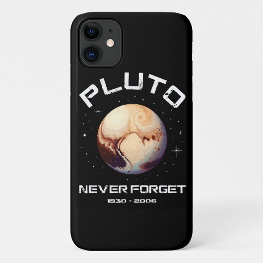 Pluto Nooit Vergeten Case-Mate iPhone Case (Achterkant)