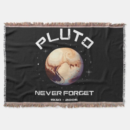 Pluto Nooit Vergeten Deken (Voorkant)