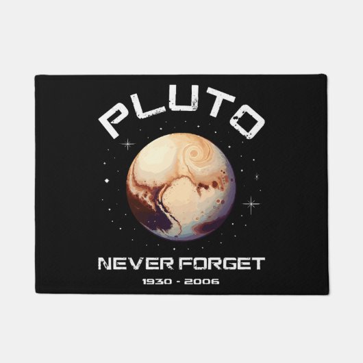 Pluto Nooit Vergeten Deurmat (Voorkant)