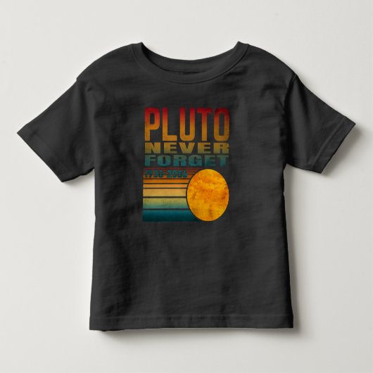 Pluto Nooit Vergeten Kinder Shirts (Voorkant)