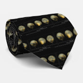 Pluto Planet Stropdas (Opgerold)