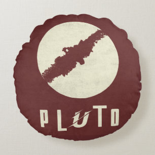 Pluto Planète Espace Design Coussin Jetable