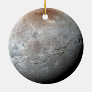 Pluto + Pluto's grootste maan Charon-See Beide kan Keramisch Ornament