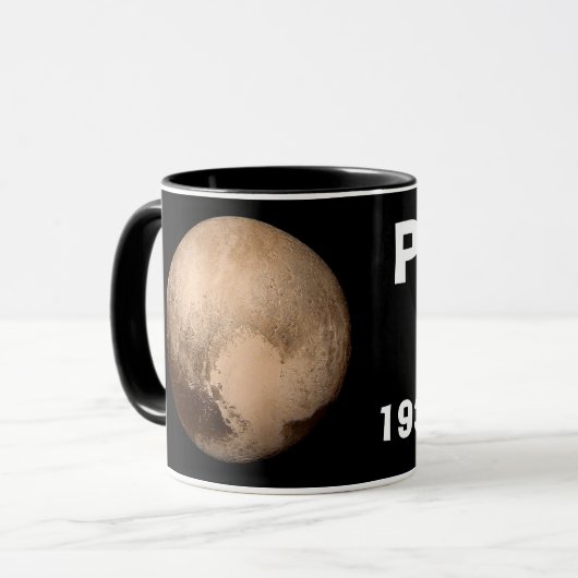 Pluto R.I.P Photo Mug (Devant gauche)