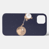 Pluto Selfie Case-Mate iPhone Case (Achterkant (horizontaal))