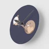 Pluto Selfie Ronde Klok (Hoek)