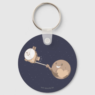 Pluto Selfie Sleutelhanger