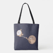 Pluto Selfie Tote Bag (Achterkant)