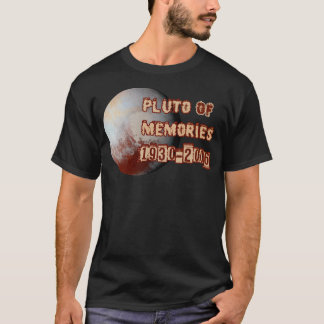 Pluto van herinneringen die Pluto nooit vergeet T-shirt