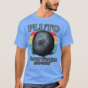 Pluto vergeet nooit 1930-2006 t-shirt