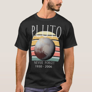 Pluto vergeet nooit t-shirt