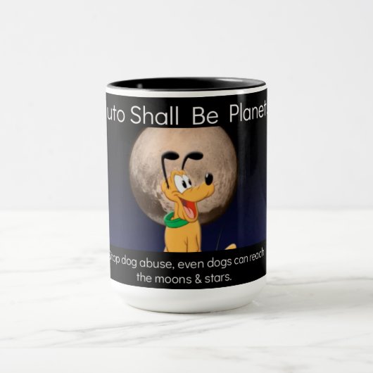 Pluton sera la planète Mug (Centre)