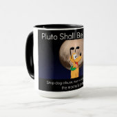 Pluton sera la planète Mug (Devant gauche)