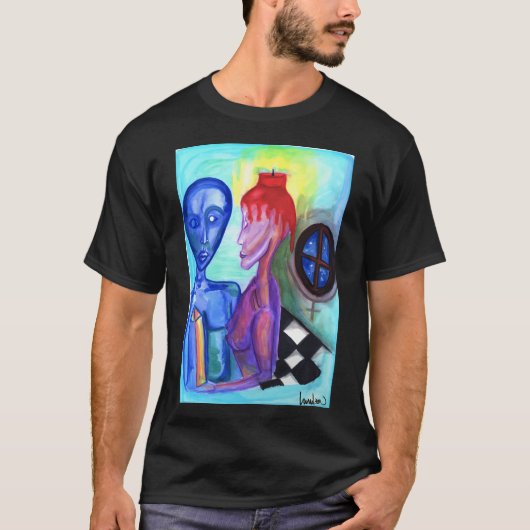 plutonisch t-shirt (Voorkant)