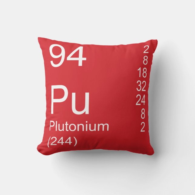 Plutonium Kussen (Voorkant)