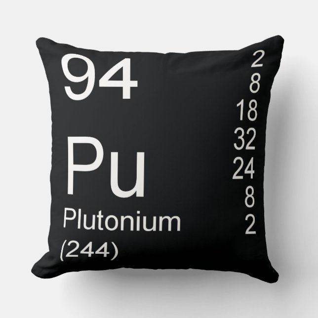 Plutonium Kussen (Voorkant)