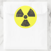 Plutonium - PU Ronde Sticker (Tas)