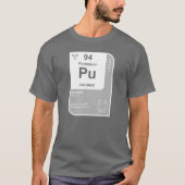 Plutonium (Pu) T-shirt (Voorkant)