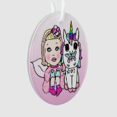 Plutôt Blonde Fairy & Rainbow Unicorn & Butterfly (devant)