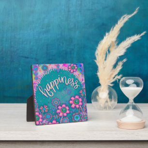 Plutôt Bonheur Amusants Inspirivity Plaque Easel
