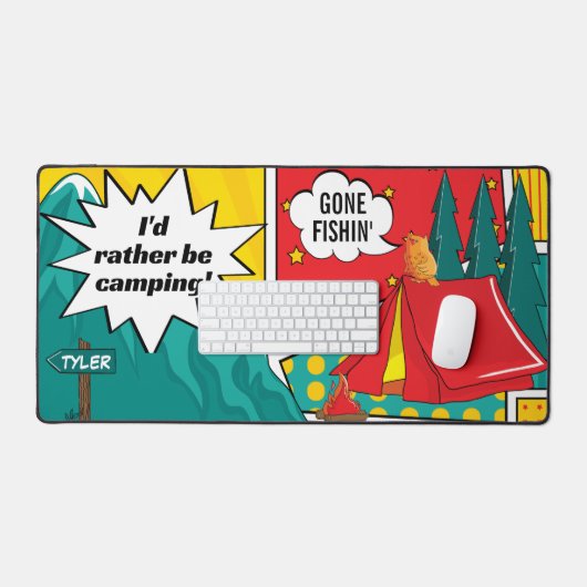 Plutôt Être Camping Mat (Clavier et souris)