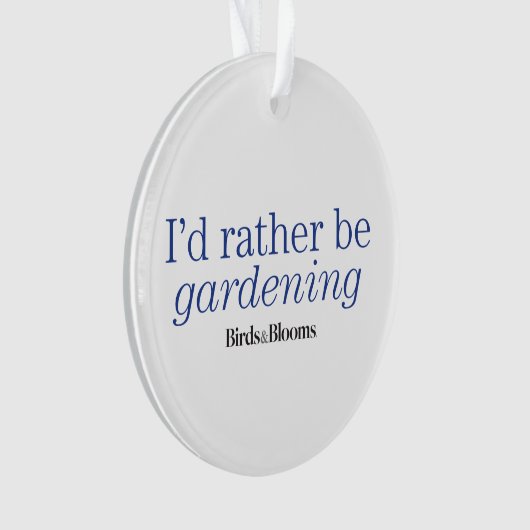 Plutôt fasse du jardinage (devant)