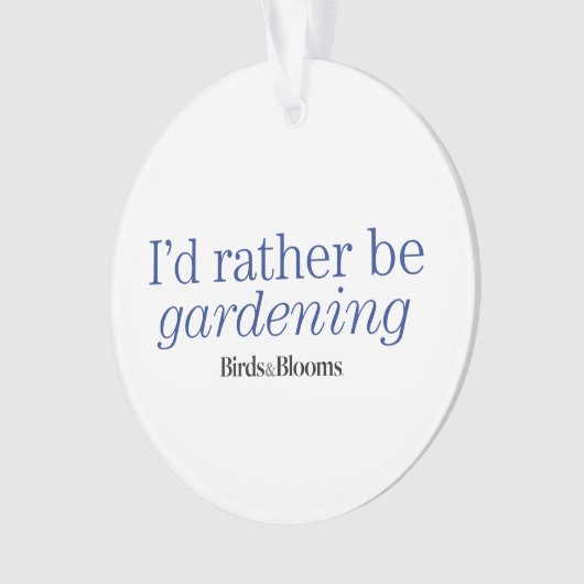 Plutôt fasse du jardinage (devant)