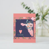 Plutôt Floride J'aime Floride Carte d'état de la F (Debout devant)