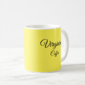 Plutôt Jaune Personnalisé Café Mug (Devant droit)