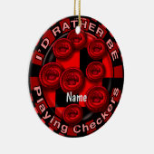 Plutôt jouer ornement Checkers (Droite)