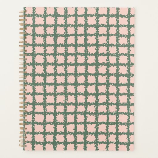 Plutôt Vert foncé Pastel rose Motif (Devant)