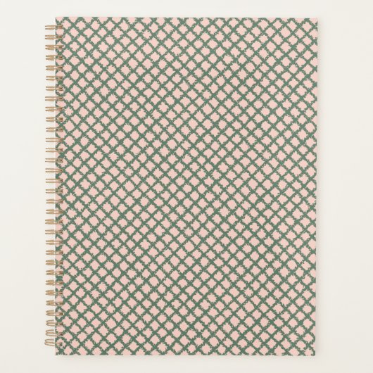 Plutôt Vert foncé Pastel rose Motif (Devant)