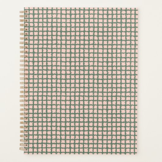 Plutôt Vert foncé Pastel rose Motif (Devant)