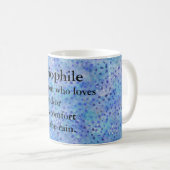 Pluviophile - Rain Lover Mok (Voorkant rechts)