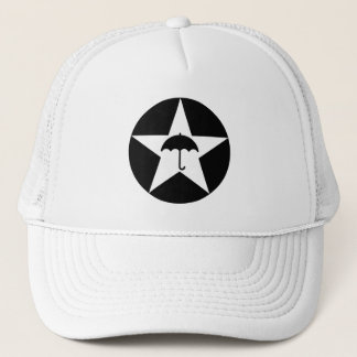 Pluviophile Star v2 (wit) Trucker Pet