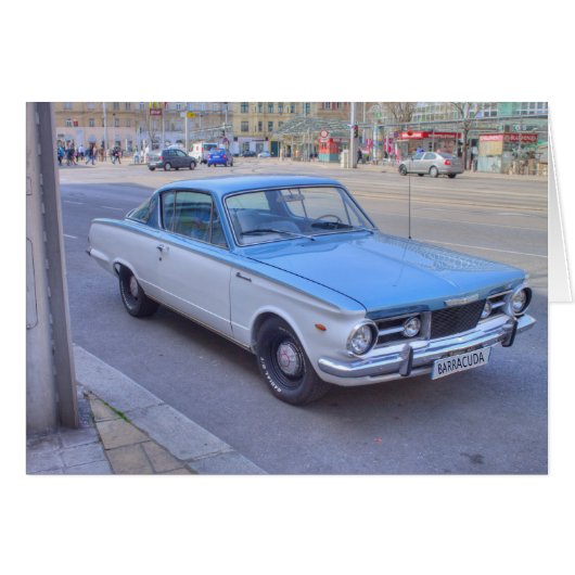 Plymouth Barracuda (Voorkant Horizontaal)