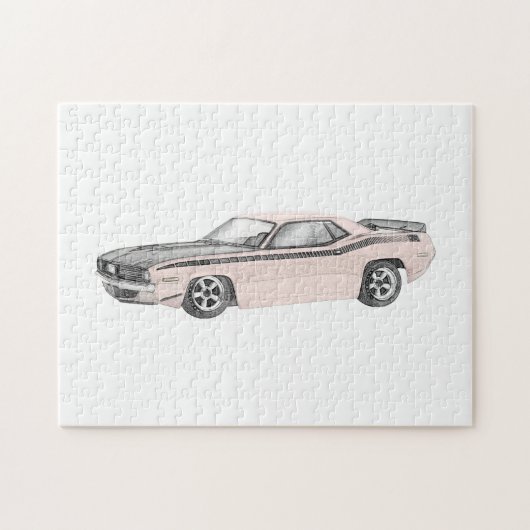 Plymouth Barracuda 1970 Legpuzzel (Horizontaal)