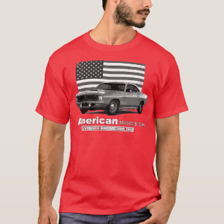 Plymouth Barracuda American Muscle 60s 70s Oud is T-shirt