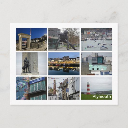 Plymouth Briefkaart (Voorkant)