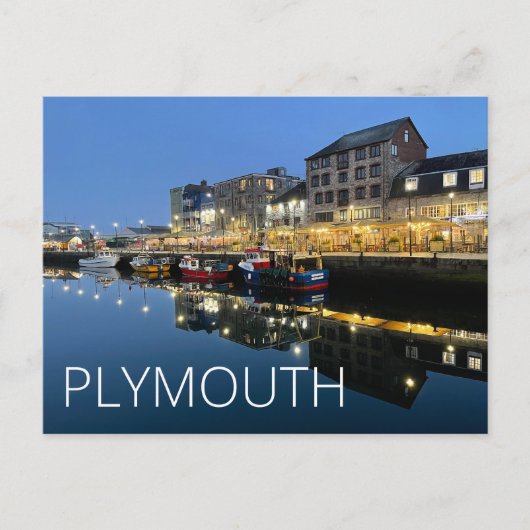 Plymouth Briefkaart (Voorkant)