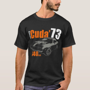 Plymouth Cuda Barracuda - Detroit - Mopar T-shirt