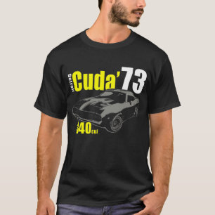 Plymouth Cuda Barracuda - Detroit - Mopar T-shirt
