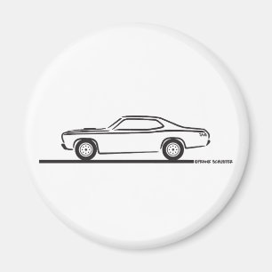 Plymouth Duster 1971 Magneet