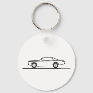 Plymouth Duster 1971 Sleutelhanger