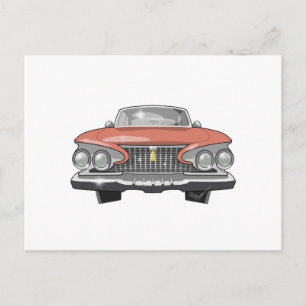 Plymouth Fury 1961 Briefkaart