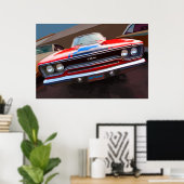 Plymouth GTX 1970 Poster (Thuiskantoor)