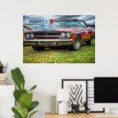 Plymouth GTX 1970 Poster (Thuiskantoor)